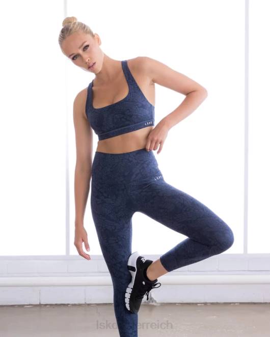 Z8RH99 LSKD Frauen Base Sport-BH – Navy Mamba Bekleidung