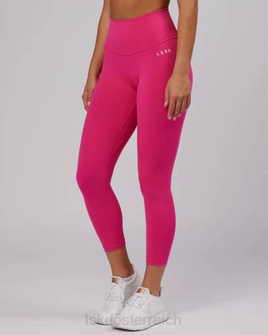 Z8RH709 LSKD Frauen Basis 7/8 Länge eng – Magenta Bekleidung