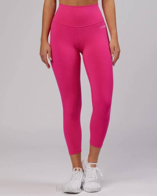 Z8RH709 LSKD Frauen Basis 7/8 Länge eng – Magenta Bekleidung
