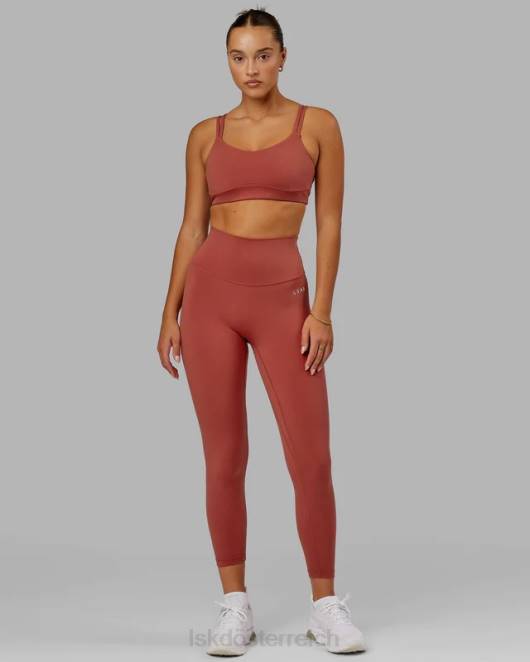 Z8RH710 LSKD Frauen Basis 2,0 7/8 Länge eng – Paprika Bekleidung