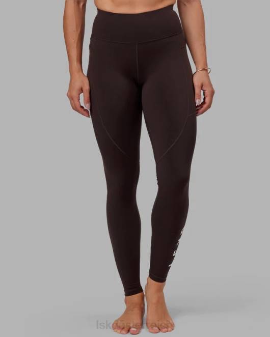 Z8RH729 LSKD Frauen Rep X-Long Tight – dunkles Walnussholz Bekleidung