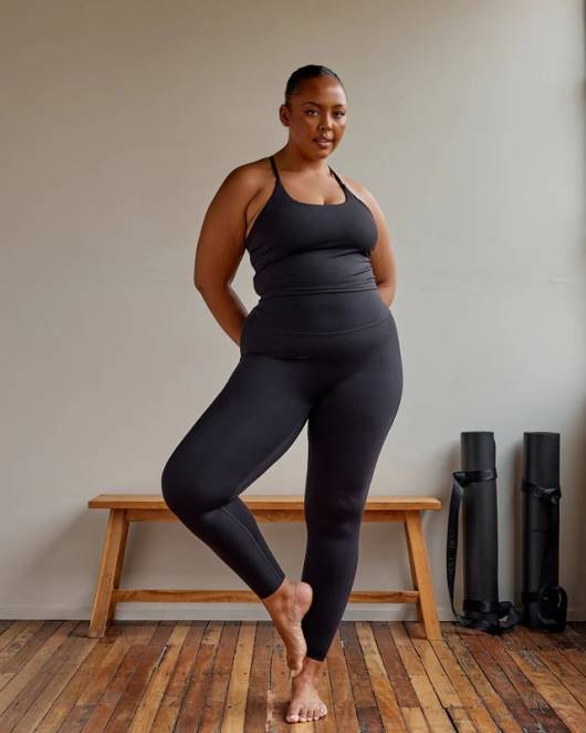 Z8RH117 LSKD Frauen Elixir Aktivtank - schwarz Bekleidung