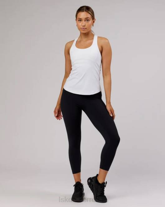 Z8RH121 LSKD Frauen Lift Performance Tank – weiß Bekleidung