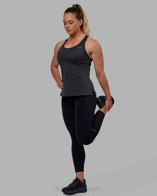 Z8RH123 LSKD Frauen Perform Vapourflx-Tank – schwarzer Mergel Bekleidung