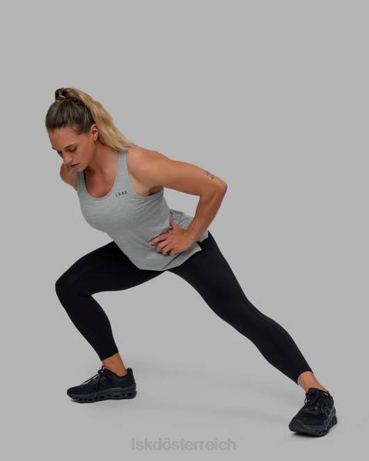 Z8RH126 LSKD Frauen Perform Vapourflx-Tank – hellgrau meliert Bekleidung