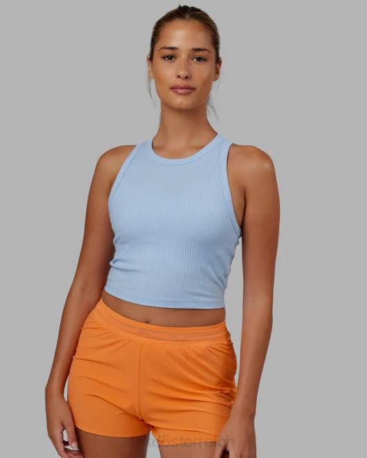 Z8RH132 LSKD Frauen Geripptes Squad-Tanktop – Windsurfer Bekleidung