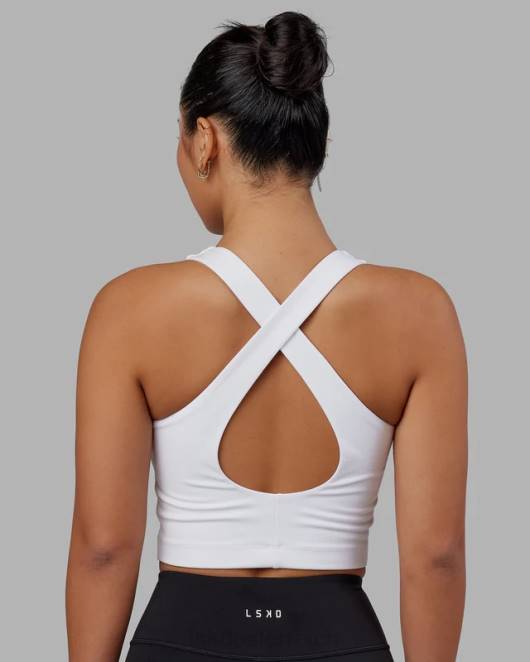 Z8RH135 LSKD Frauen Pulsaktiver Tank - weiß Bekleidung