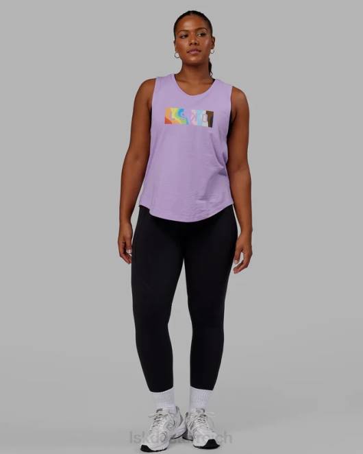 Z8RH136 LSKD Frauen Luna Tank – Pride-blasses Flieder Bekleidung