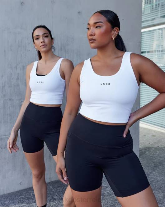 Z8RH138 LSKD Frauen Reflex Active Tank - weiß Bekleidung