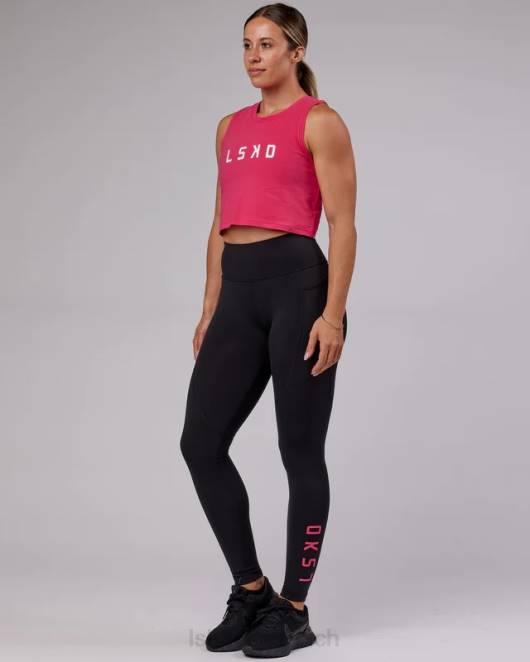 Z8RH139 LSKD Frauen Agiles Flxcotton-Tanktop – Boysenberry Bekleidung