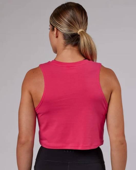 Z8RH139 LSKD Frauen Agiles Flxcotton-Tanktop – Boysenberry Bekleidung