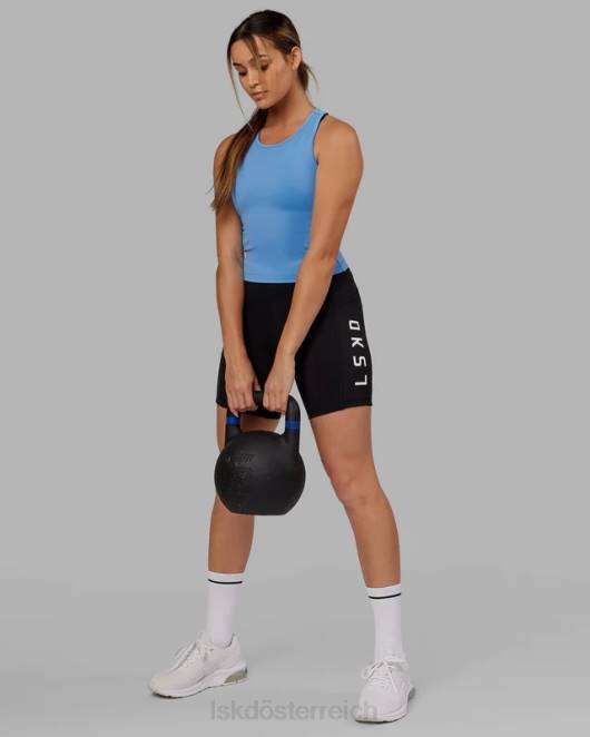 Z8RH150 LSKD Frauen Flow Performance Tank – Azurblau Bekleidung