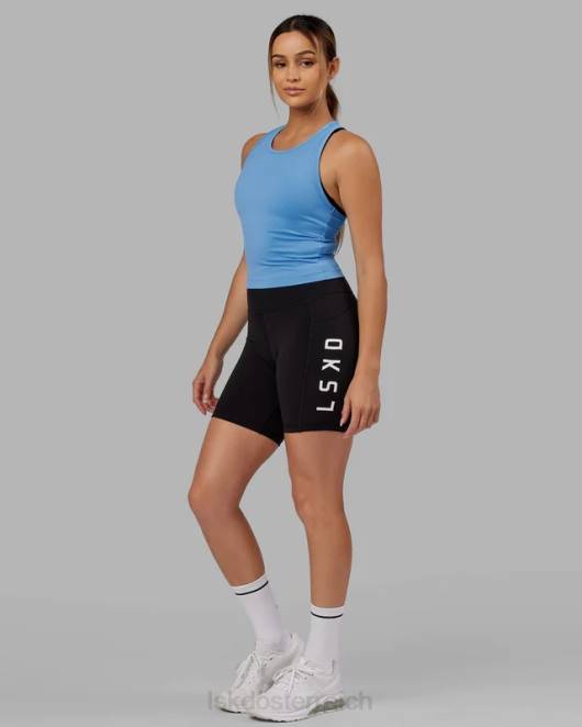 Z8RH150 LSKD Frauen Flow Performance Tank – Azurblau Bekleidung