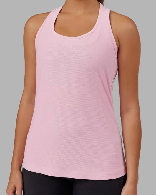 Z8RH153 LSKD Frauen Sprint-Tanktop – Blütenblattrosa Bekleidung
