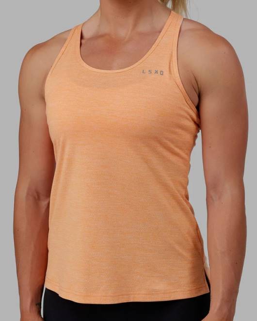 Z8RH154 LSKD Frauen Führen Sie einen Vapourflx-Tank durch - Mandarinenmergel Bekleidung