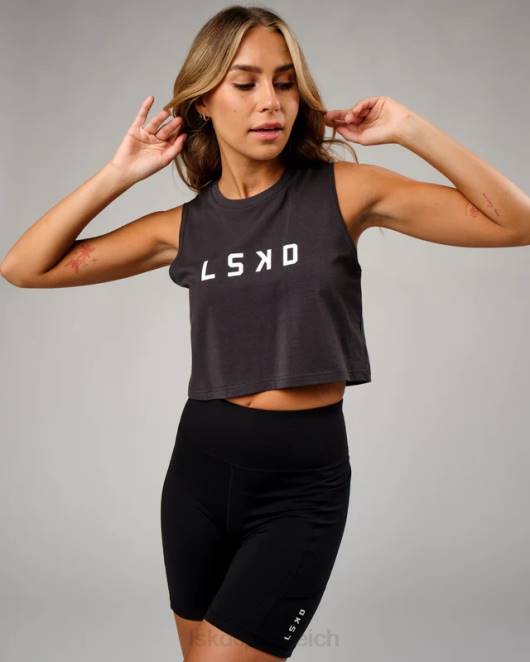 Z8RH164 LSKD Frauen Agiles Flxcotton-Tanktop – Phantom Bekleidung