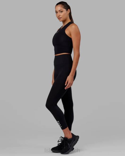 Z8RH175 LSKD Frauen Lauftank - schwarz Bekleidung