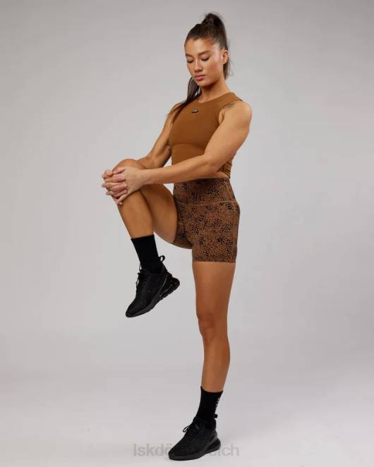 Z8RH190 LSKD Frauen Kapseltank - Kamel Bekleidung