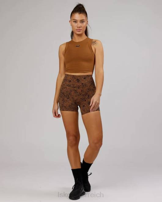 Z8RH190 LSKD Frauen Kapseltank - Kamel Bekleidung