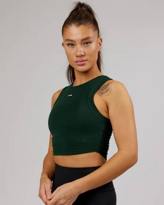 Z8RH195 LSKD Frauen Kapseltank - Wald Bekleidung