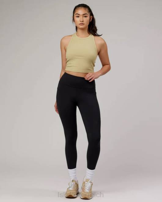 Z8RH196 LSKD Frauen Geripptes Squad-Tanktop – helles Khaki Bekleidung