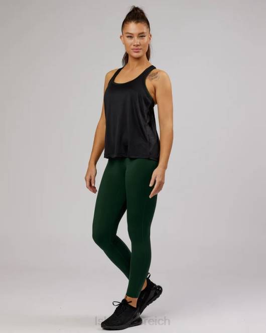 Z8RH198 LSKD Frauen Freiwurftank - schwarz Bekleidung