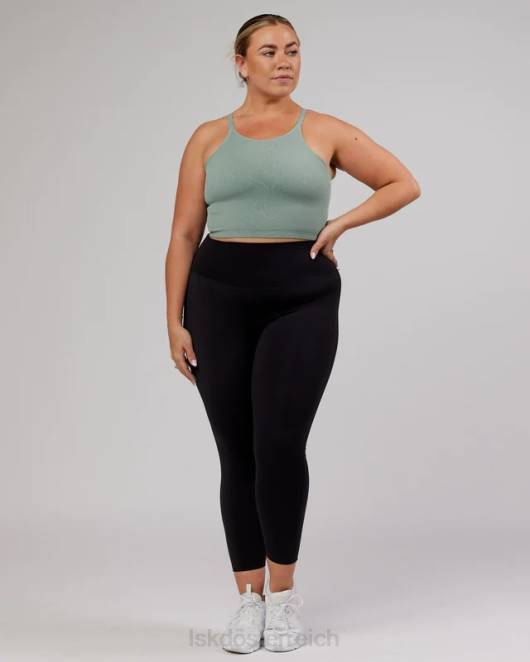 Z8RH199 LSKD Frauen Minimales, nahtloses, geripptes Tanktop – Frost Bekleidung