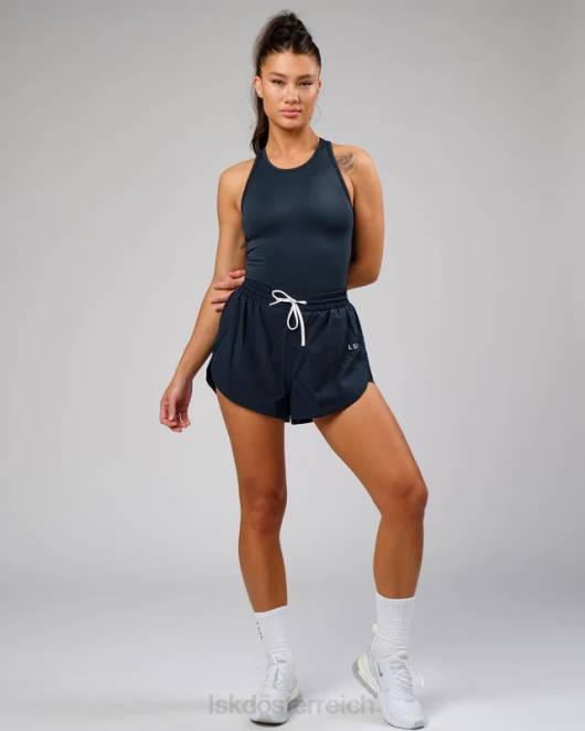 Z8RH203 LSKD Frauen Flow Performance Tank - Carbon Bekleidung