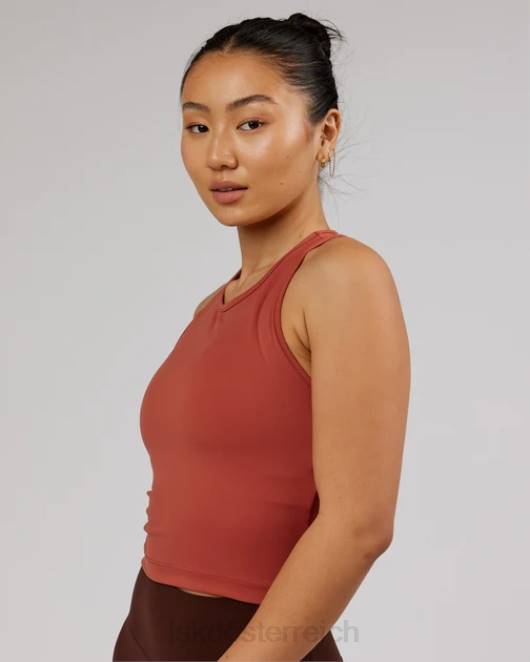 Z8RH204 LSKD Frauen Flow-Performance-Tank – Marsala Bekleidung