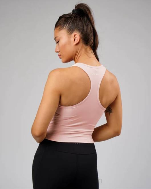 Z8RH205 LSKD Frauen Flow Performance Tank – rosa Bekleidung