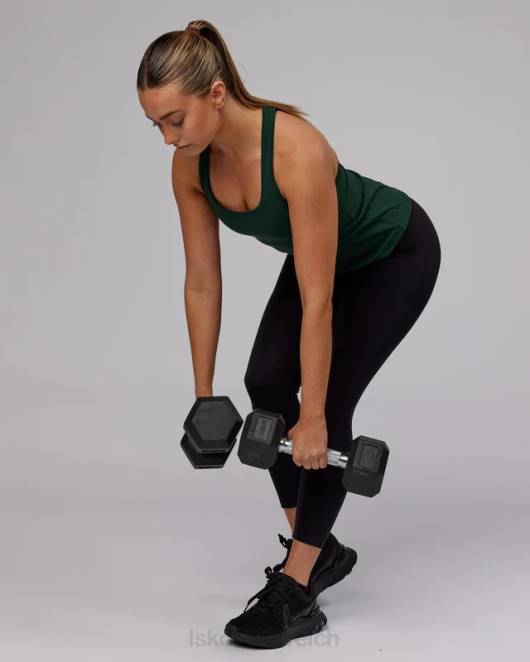 Z8RH207 LSKD Frauen Lift Performance Tank – vital grün Bekleidung