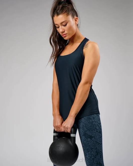 Z8RH208 LSKD Frauen Freedom Performance Tank – Carbon Bekleidung