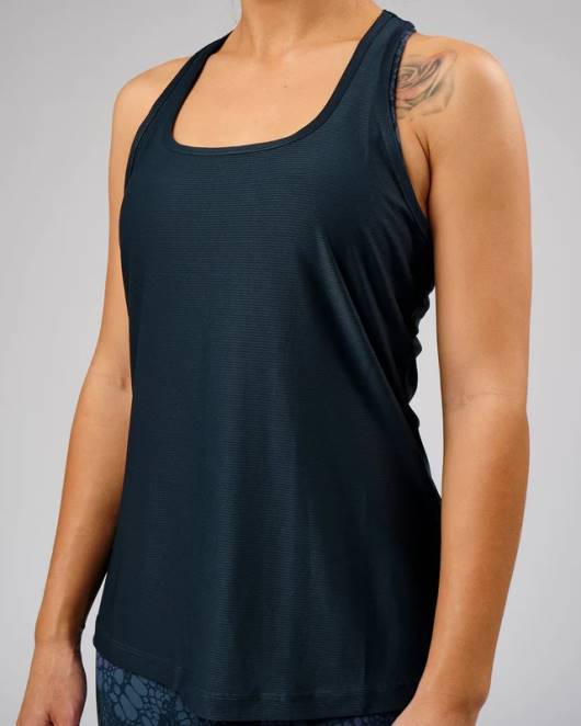 Z8RH208 LSKD Frauen Freedom Performance Tank – Carbon Bekleidung