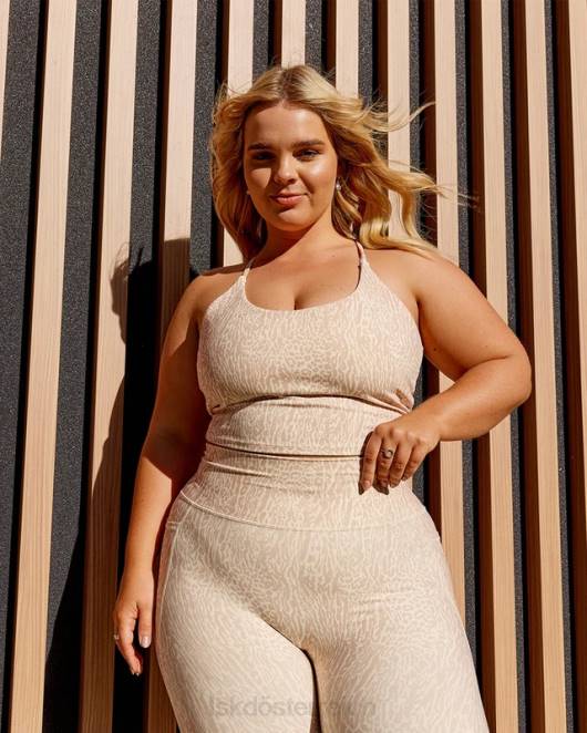 Z8RH215 LSKD Frauen Entschlossenes Sport-Tanktop mit Rise-Aufdruck Bekleidung