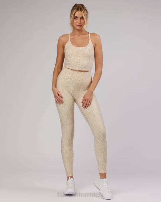 Z8RH215 LSKD Frauen Entschlossenes Sport-Tanktop mit Rise-Aufdruck Bekleidung