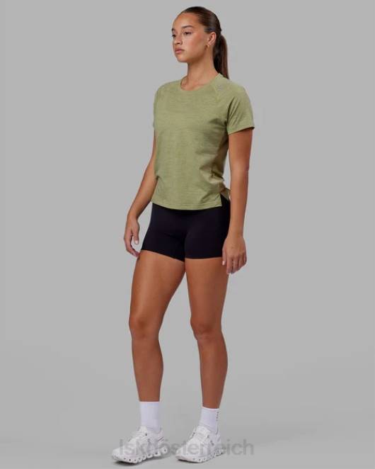 Z8RH220 LSKD Frauen perform vapourflx tee - moss stone marl Bekleidung