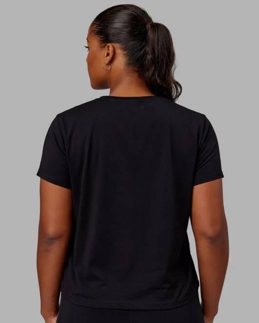 Z8RH271 LSKD Frauen Together T-Shirt – Pride-Schwarz Bekleidung