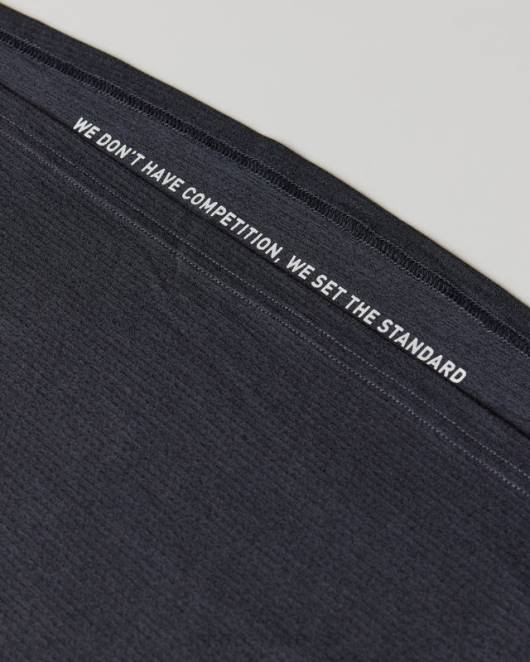 Z8RH283 LSKD Frauen perform vapourflx ls tee – schwarz meliert Bekleidung