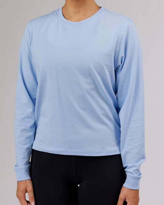 Z8RH300 LSKD Frauen Deluxe Pimaflx LS T-Shirt – Windsurfer Bekleidung