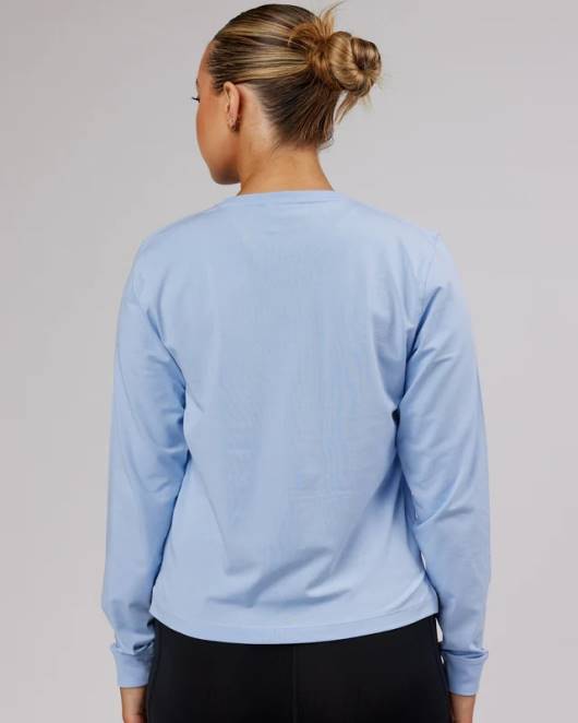 Z8RH300 LSKD Frauen Deluxe Pimaflx LS T-Shirt – Windsurfer Bekleidung