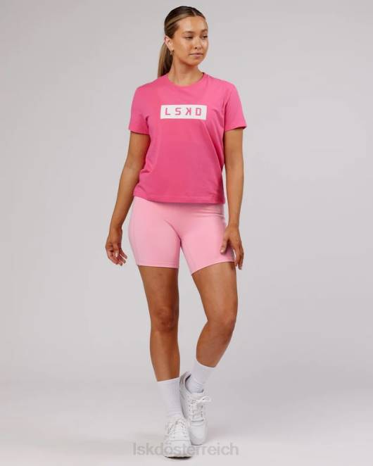 Z8RH307 LSKD Frauen Kraftvolles T-Shirt aus flxBaumwolle – Flamingo Bekleidung