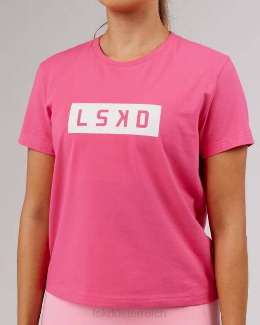 Z8RH307 LSKD Frauen Kraftvolles T-Shirt aus flxBaumwolle – Flamingo Bekleidung