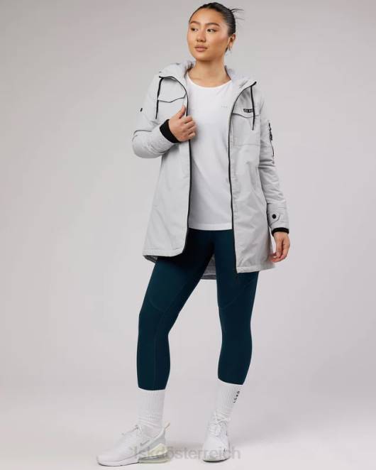 Z8RH325 LSKD Frauen Air Slouch T-Shirt – weiß Bekleidung