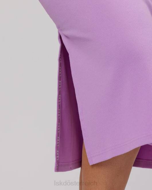 Z8RH502 LSKD Frauen Ava geripptes Tankkleid – Flieder Bekleidung