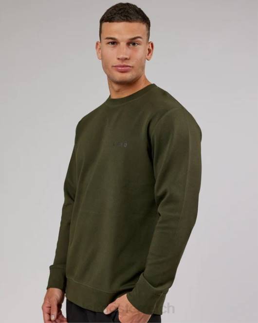 Z8RH1032 LSKD Männer Athlet ForgedFleecepullover - Waldnacht Bekleidung
