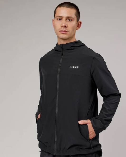 Z8RH1036 LSKD Männer Funktionelle Trainingsjacke - schwarz Bekleidung