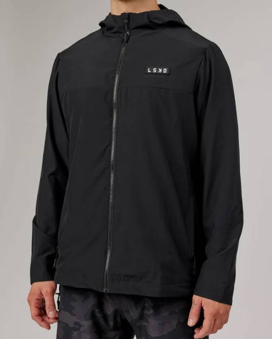 Z8RH1036 LSKD Männer Funktionelle Trainingsjacke - schwarz Bekleidung