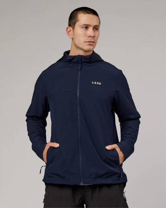 Z8RH1037 LSKD Männer Funktionelle Trainingsjacke - Marineblau Bekleidung