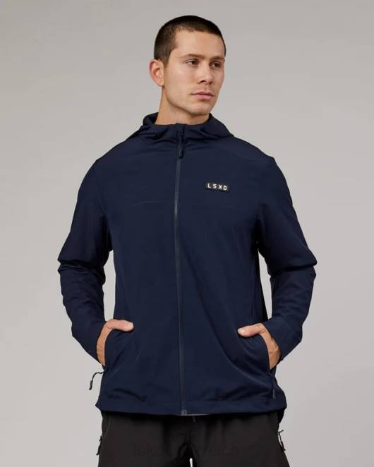 Z8RH1037 LSKD Männer Funktionelle Trainingsjacke - Marineblau Bekleidung