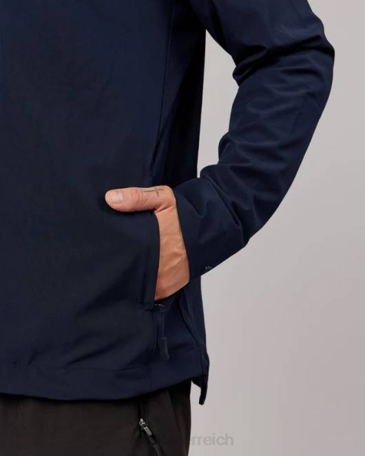 Z8RH1037 LSKD Männer Funktionelle Trainingsjacke - Marineblau Bekleidung